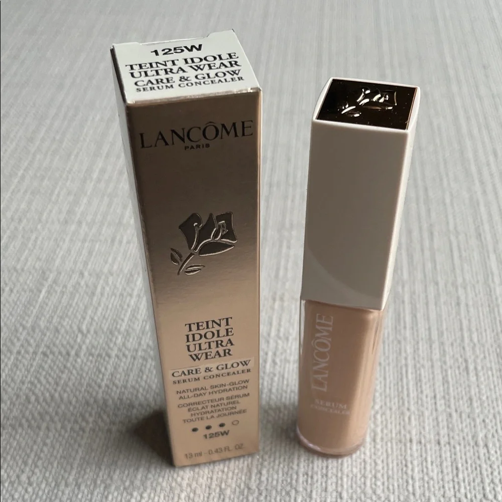 Lancome Teint Idole Ultra Wear care& glow serum Concealer - 125W